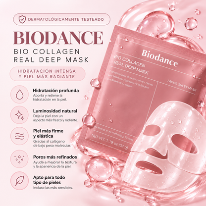 BIODANCE™ – Mascarilla Facial de Colágeno Profundo