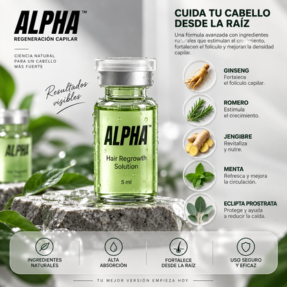 Alpha™ – Sistema de Regeneración Capilar