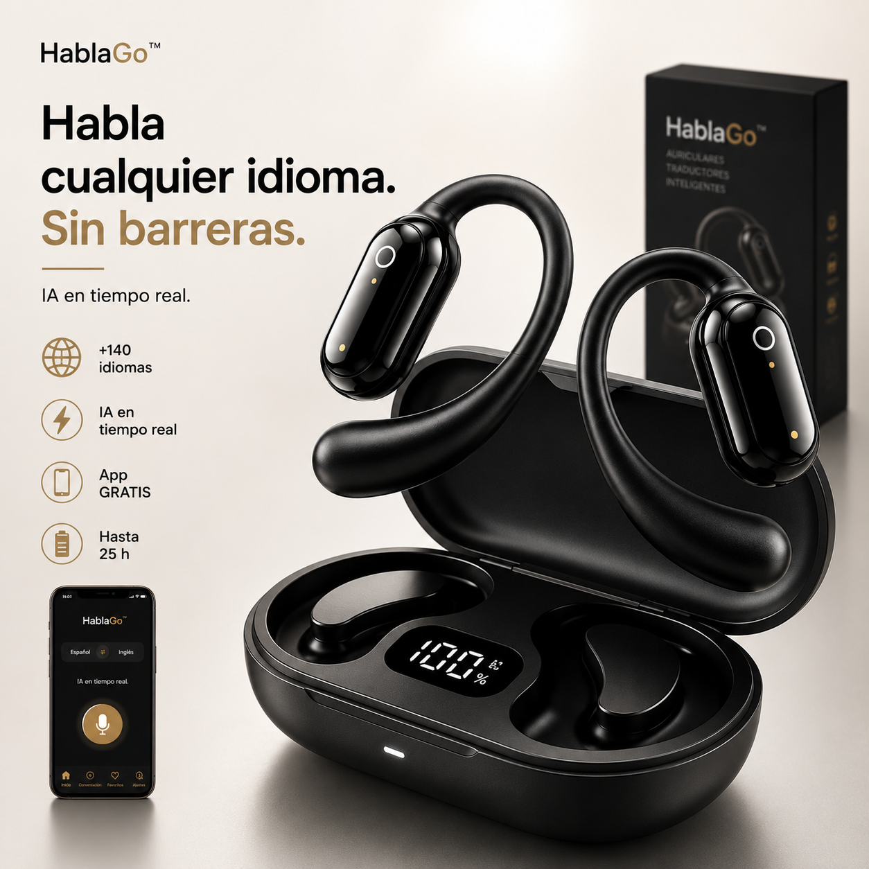 HablaGo™ | Traduce 140 idiomas al instante
