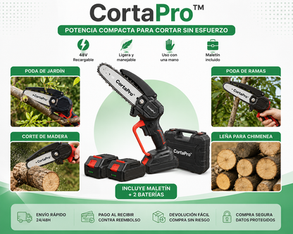 Motosierra Eléctrica 48V CortaPro™