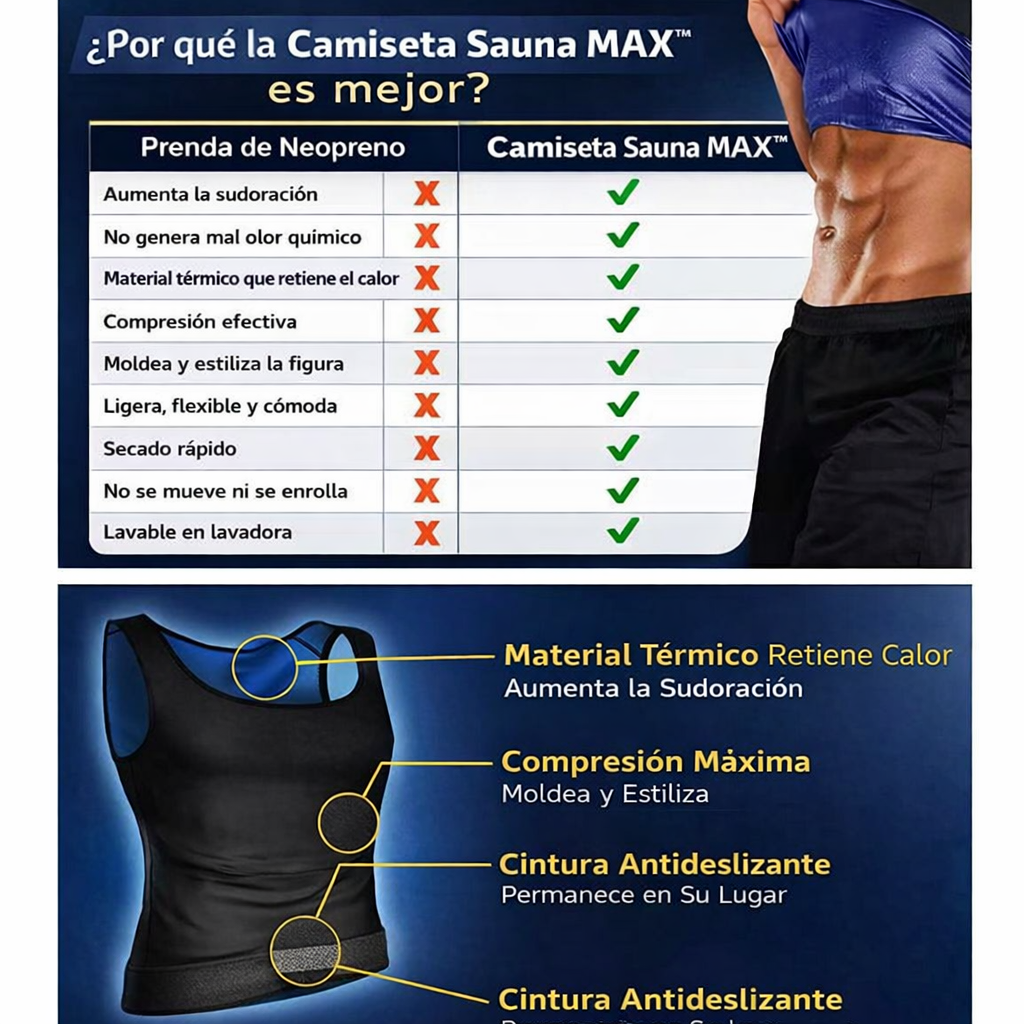 Camiseta Sauna MAX™