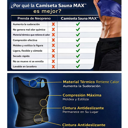 Camiseta Sauna MAX™