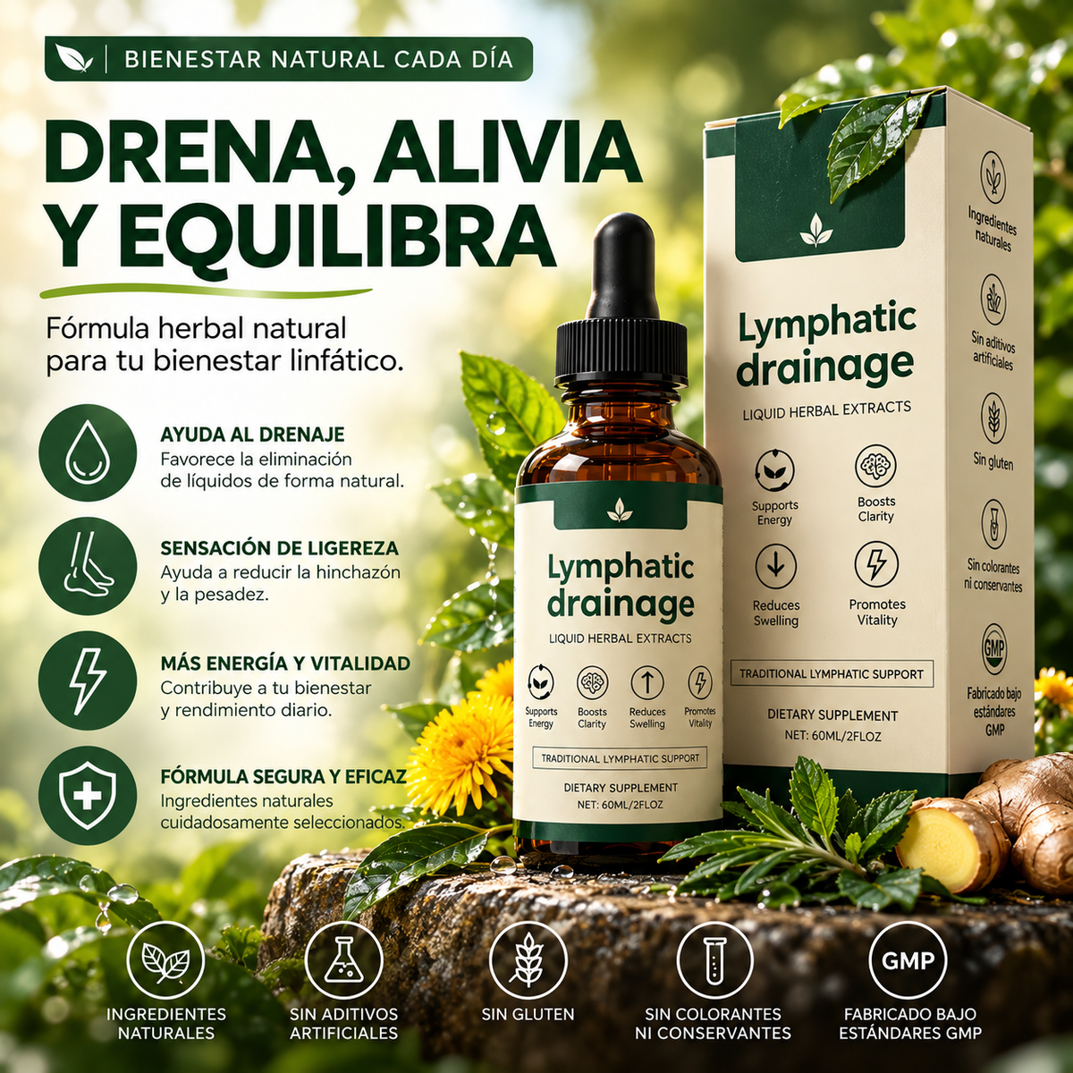 LymphaFlow™ – Gotas para el Bienestar Linfático