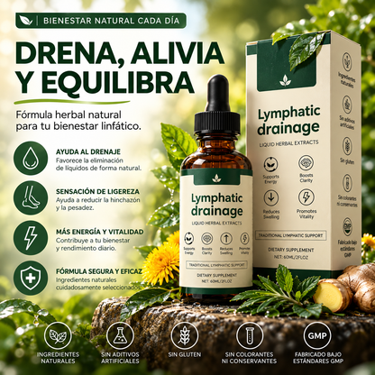 LymphaFlow™ – Gotas para el Bienestar Linfático