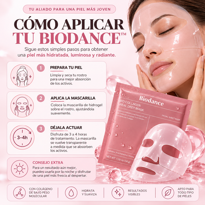 BIODANCE™ – Mascarilla Facial de Colágeno Profundo