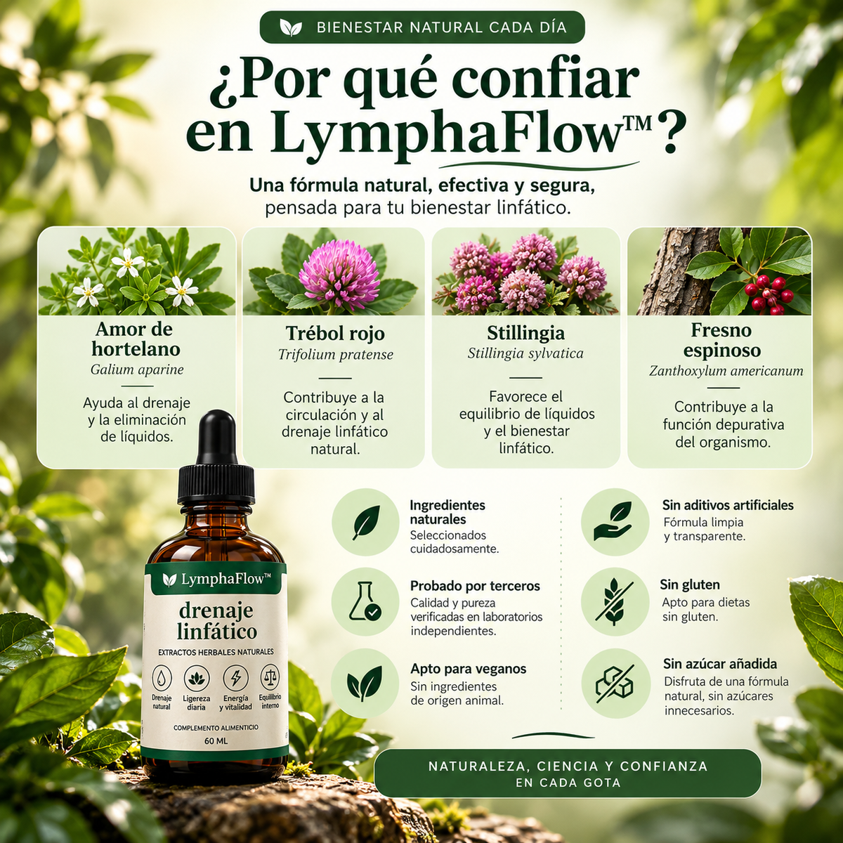 LymphaFlow™ – Gotas para el Bienestar Linfático