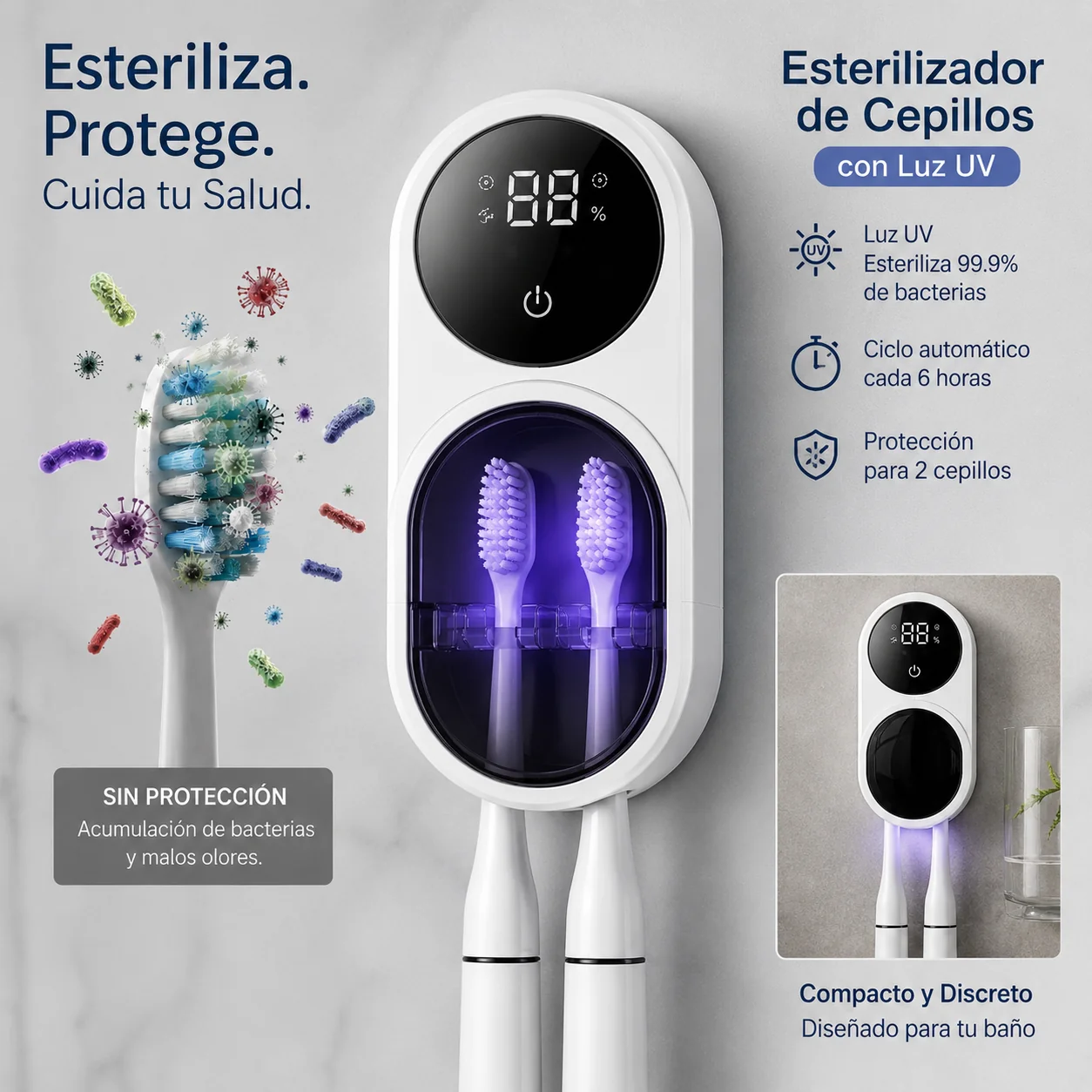 PureDent™ Esterilizador UV inteligente