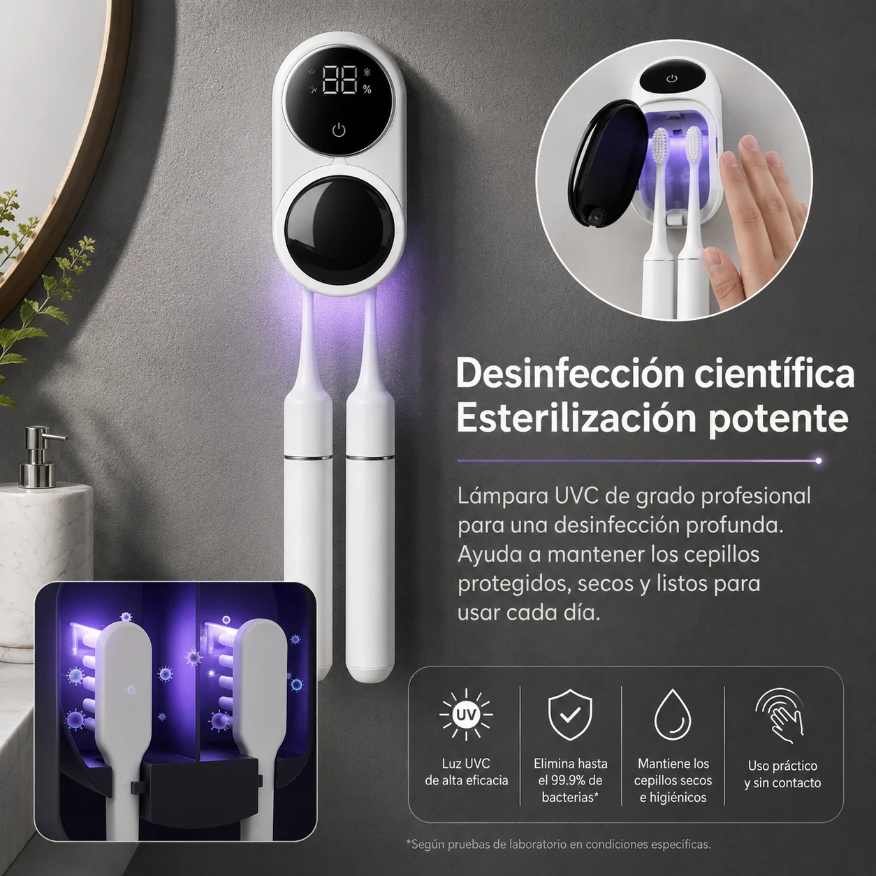 PureDent™ Esterilizador UV inteligente